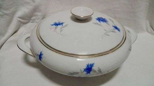Vintage R KPM GERMANY KRISTER PORCELAIN CHINA  - COVERED TUREEN / BOWL