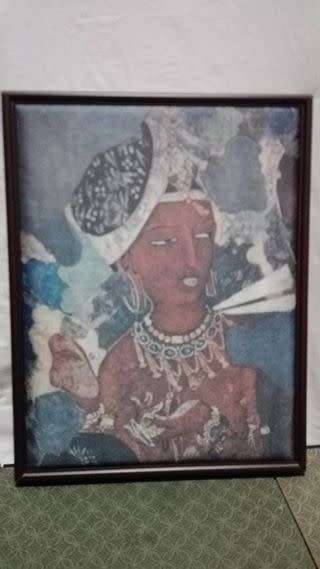 Cave frescoes of Ajanta the Black Princess - S P Barve