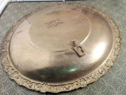 Wall plate Brass head of Mozart