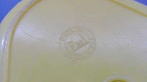 Yellow plastic potty - VINTAGE - LOOK!!