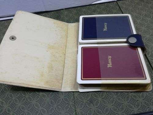 Vintage  Nancy playing cards - full packs
