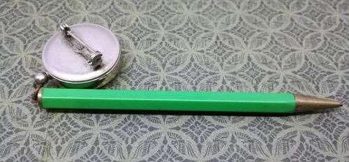 Pencil on retractable brooch!!
