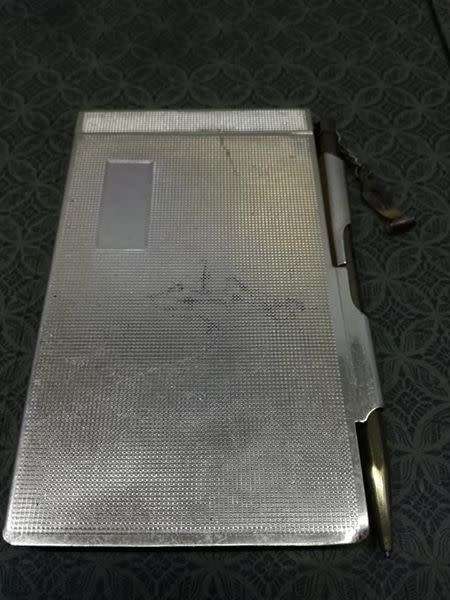 Vintage notepad with pencil for lady`s handbag!