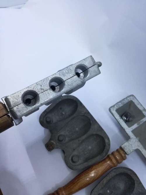 Collection of lead molds