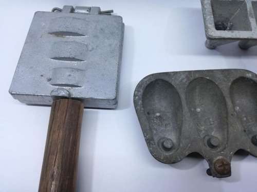 Collection of lead molds