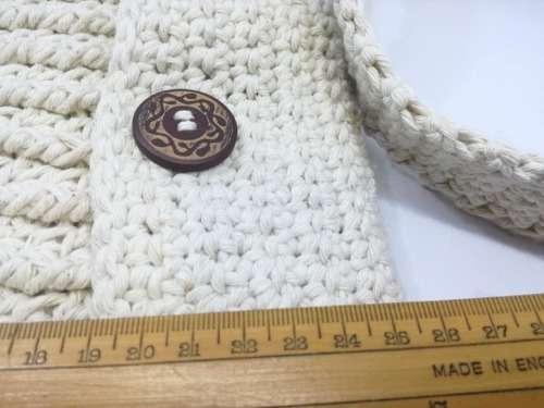 Handmade cotton handbag!