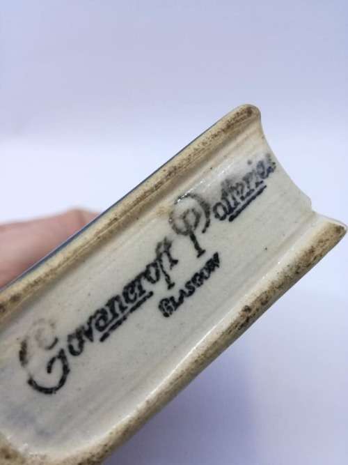 Govancroft Potteries W.R.Paterson Glasgow Scotland Irish Whiskey Liquor Decanter - As is
