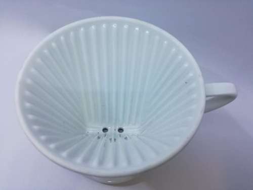 Vintage Ceramic Melitta 102 Coffee Filter Pour Over Brew