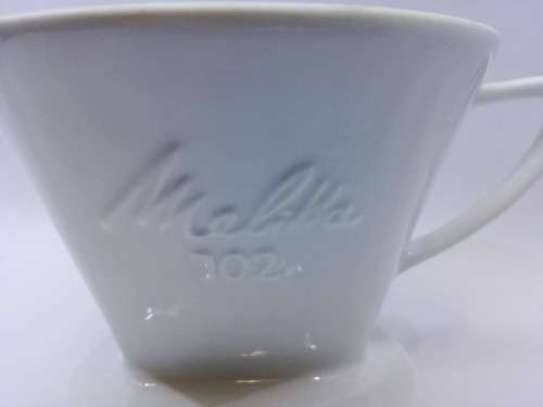 Vintage Ceramic Melitta 102 Coffee Filter Pour Over Brew