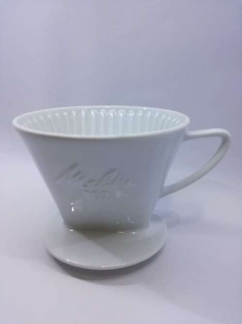 Vintage Ceramic Melitta 102 Coffee Filter Pour Over Brew