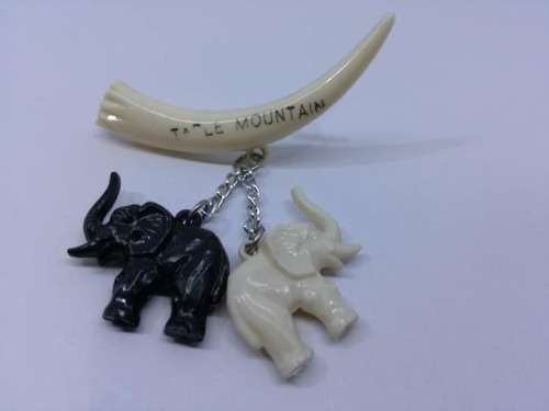 Lovely vintage Table Mountain brooch- Look!