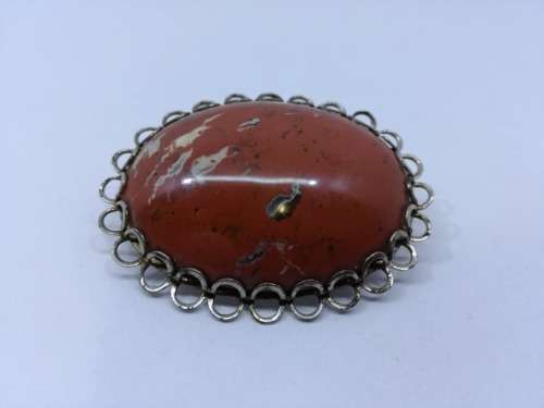 Lovely vintage precious stone brooch- Look!