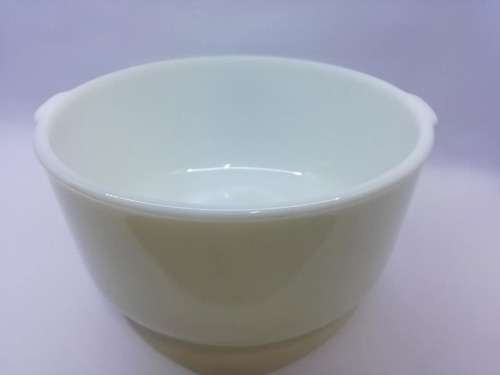 Lovely  milk glass mixing bowl! Look!!