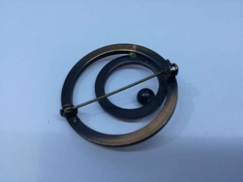 Stunning copper brooch - Look!