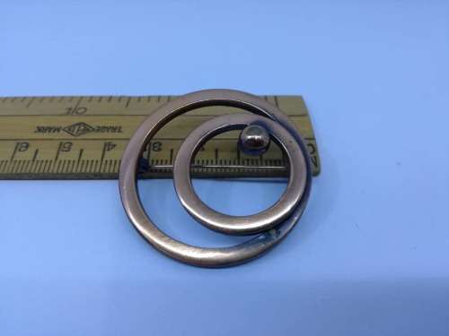 Stunning copper brooch - Look!