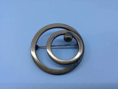 Stunning copper brooch - Look!