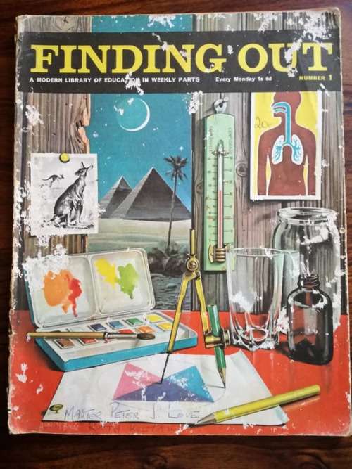 Vintage Finding out magazine nr 1