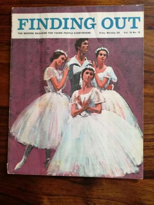 Vintage Finding out magazine