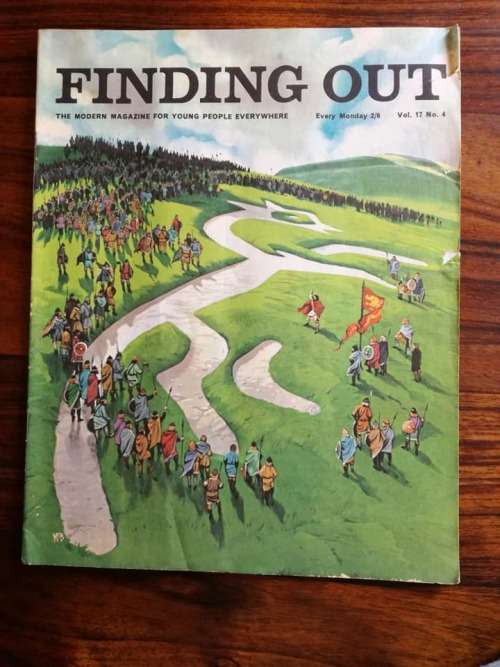 Vintage Finding out magazine