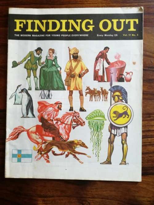 Vintage Finding out magazine