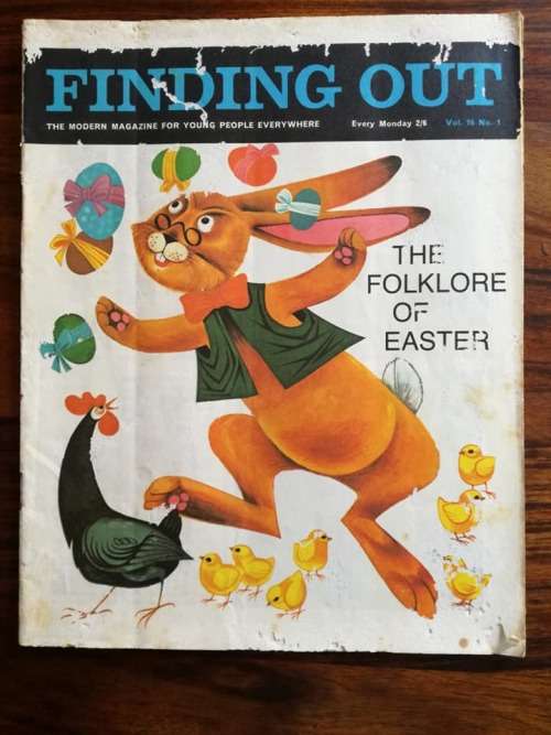 Vintage Finding out magazine