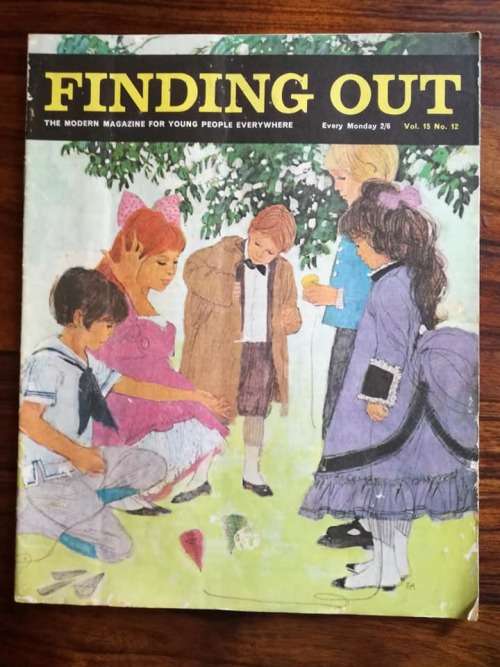 Vintage Finding out magazine