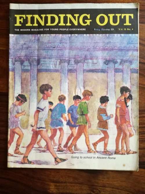 Vintage Finding out magazine