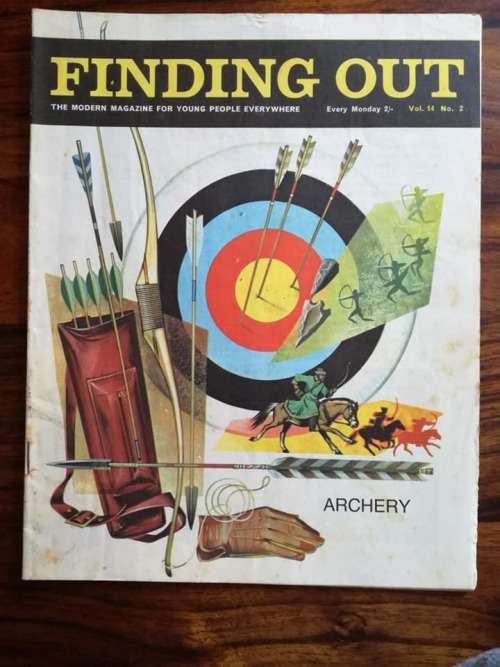 Vintage Finding out magazine