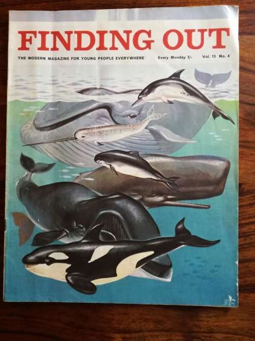 Vintage Finding out magazine