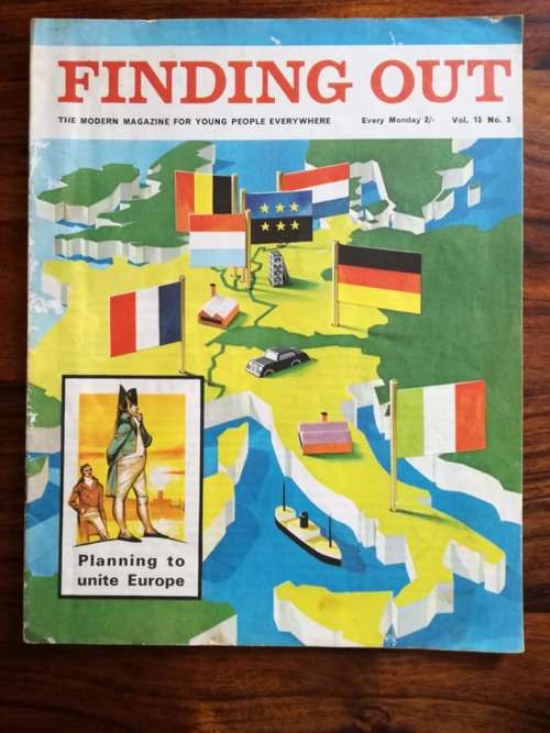 Vintage Finding out magazine