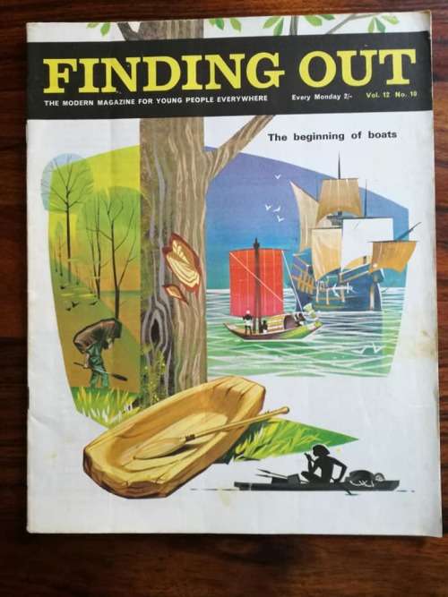 Vintage Finding out magazine