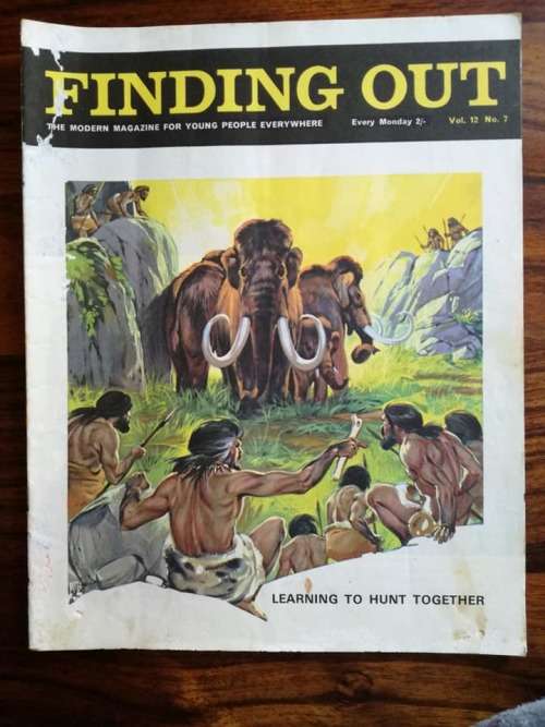 Vintage Finding out magazine