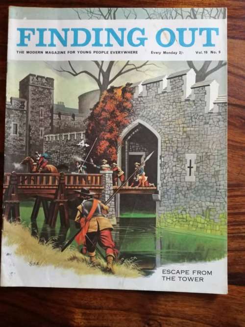 Vintage Finding out magazine
