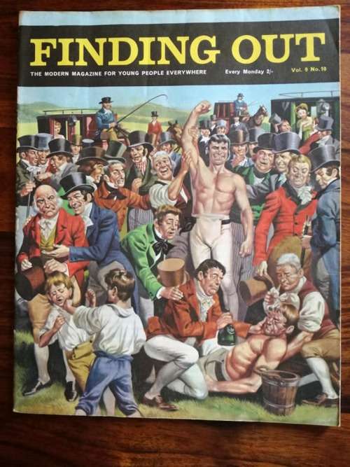 Vintage Finding out magazine