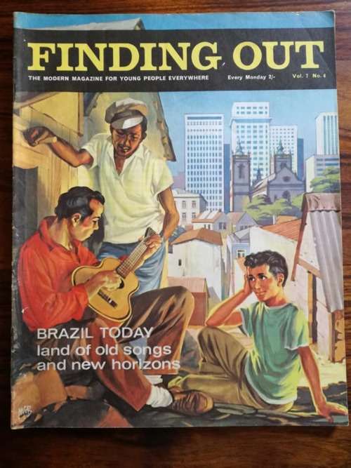 Vintage Finding out magazine