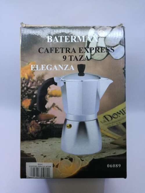 Batermax MOKA ESPRESSO COFFEE MAKER Percolator Stove Top 9 C
