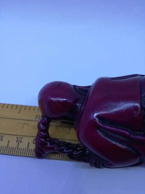 Oriental resin figurine