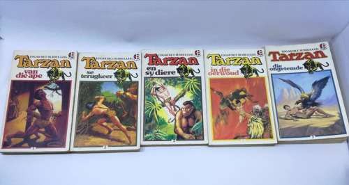 10 Tarzan sagteband boeke