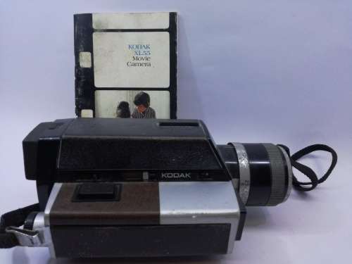 Vintage Kodak XL55 Movie camera with instruction manual! untested