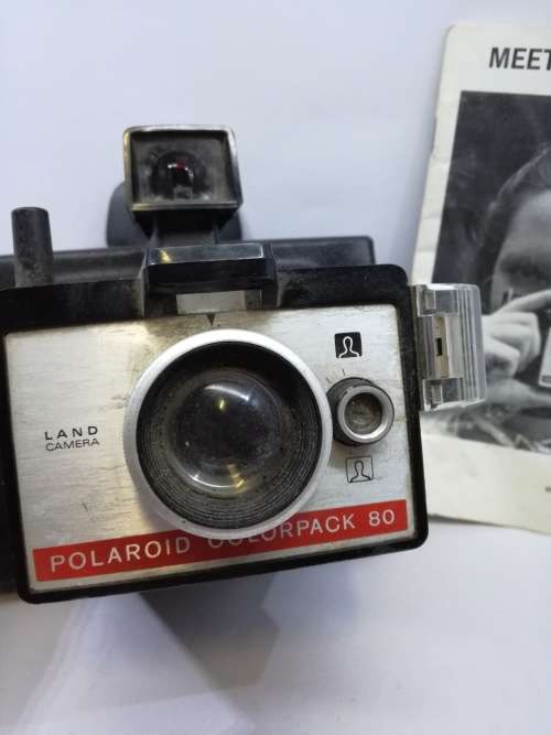POLAROID Colorpack 80 Land camera with instruction manual!
