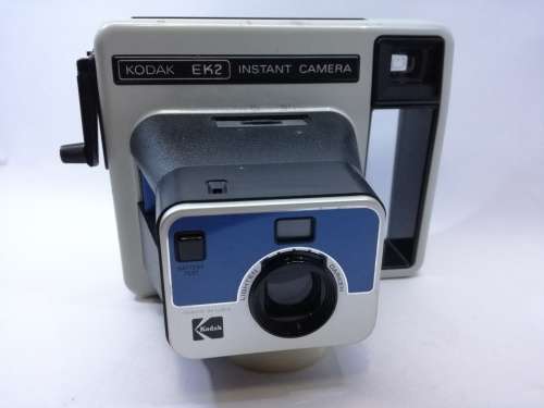 Kodak EK2 instant camera and sling bag