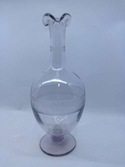 Cut glass decorative bottle!