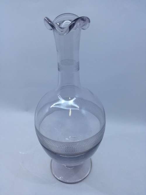 Cut glass decorative bottle!