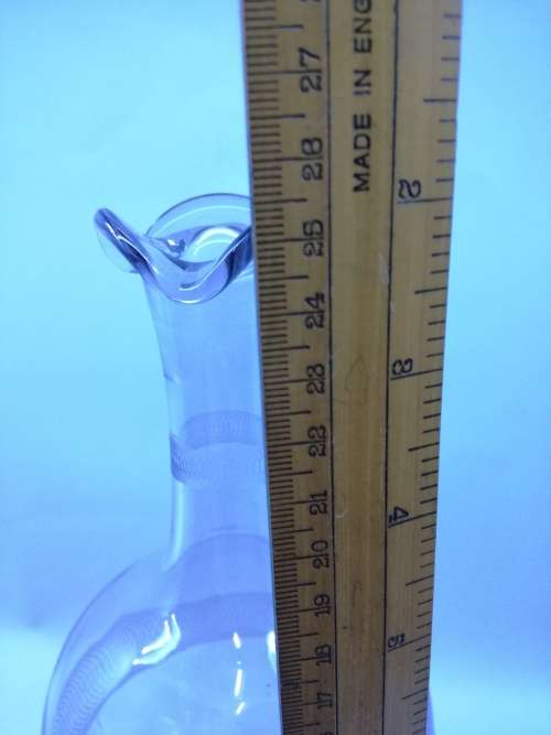 Cut glass decorative bottle!