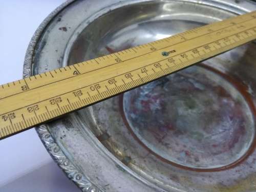 Seranco SP ON C: Silver Plated on copper. serving bowl with divisions