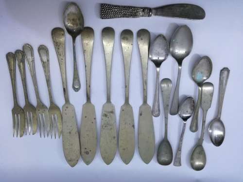Vintage lot of cutlery