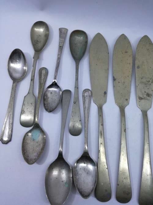 Vintage lot of cutlery