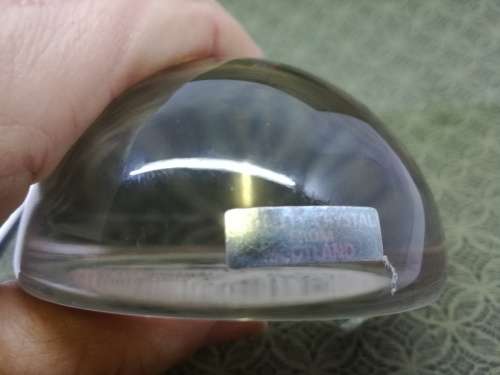 FABULOUS EDINBURGH CRYSTAL PAPERWEIGHT Sporting collection - Rugby