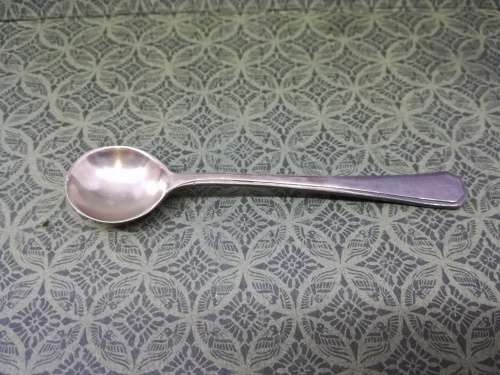 VINTAGE EPNS mustard spoon