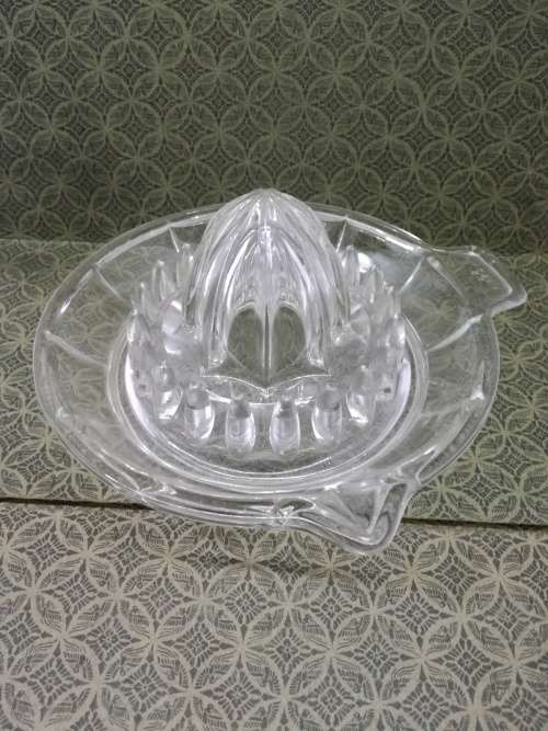 Glass Citrus Juicer Hand Press Lemon Squeeze
